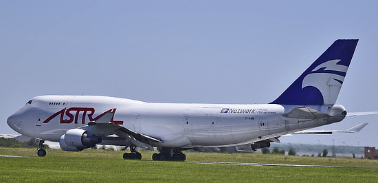 Astral Boeing 747-4h6, Registration TF-AMM